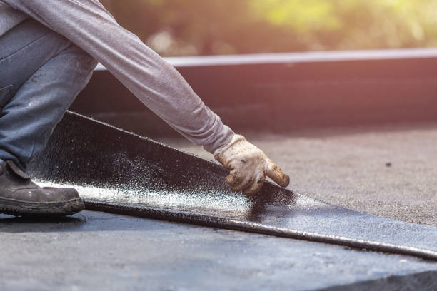 Professional Emergency Waterproofing technician working in Jonesboro, IN